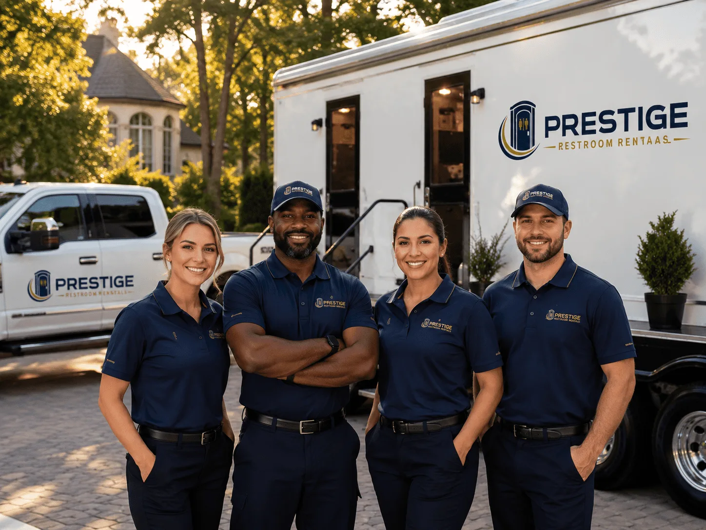 Trusted Luxury Portable Restrooms company in Colon, MI